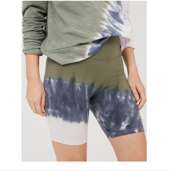 AERIE OFFLINE OG Tie Dye Bike Short S - Picture 1 of 7